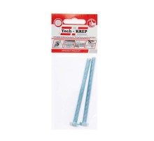 Болт DIN933 с шестигранной головкой оцинк. М8х120 (2 шт) - пакет ( 0,091 кг)  126506  Tech-KREP