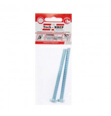 Болт DIN933 с шестигранной головкой оцинк. М8х120 (2 шт) - пакет ( 0,091 кг)  126506  Tech-KREP