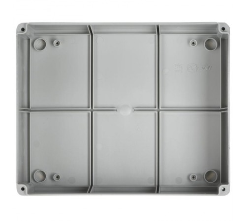 Коробка распределительная КМ41274 для о/п 240х195х165 мм IP55 (RAL7035, кабельные вводы 5 шт)  UKO10-240-195-165-K41-55  IEK