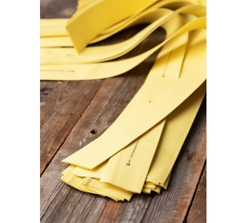 Термоусаживаемая трубка ТУТ нг 30/15 желтая EKF PROxima  tut-30-y-1m  EKF