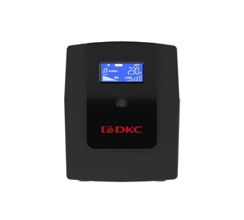 ИБП Info LCD, 1500 ВА, IEC C13 (4), USB + RJ45  INFOLCD1500I  DKC