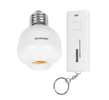 Умный цоколь для дистанционного управления освещением RX-15 с пультом  11-9033  REXANT