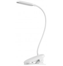 Настольный светильник  NLED-525-6W-W светодиодный аккумуляторный на прищепке белый  Б0068589  ЭРА