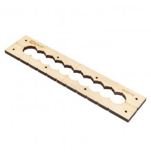 Шаблон для групповых отверстий c 10 отв. диам. 32 мм  sh-d32-10  EKF