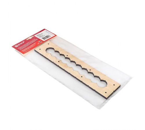 Шаблон для групповых отверстий c 10 отв. диам. 32 мм  sh-d32-10  EKF