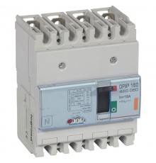 Автоматический выключатель DPX3 160 термомагнитный расцепитель 25кА 400В 4П 16А  420050  Legrand