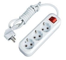 Удлинитель "Эксперт"  3 гнезда 2 метра 16А/3,5кВт с выключателем и заземлением ПВС 3х1 EKF PROxima  UBA16-310-3-02i  EKF