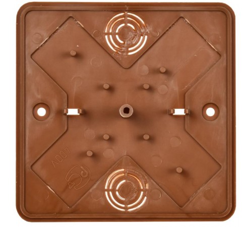 Коробка распределительная КМ для о/п 100х100х44мм дуб  UKO10-100-100-044-K24-E  IEK