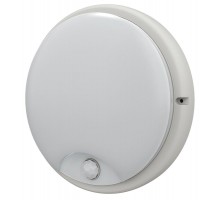 Светильник светодиодный пылевлагозащищенный для ЖКХ ДПО 4100Д 12Вт IP54 4000K круг бел. ИК ДД  LDPO0-4100D-12-4000-K01  IEK