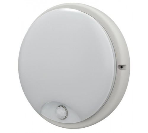 Светильник светодиодный пылевлагозащищенный для ЖКХ ДПО 4100Д 12Вт IP54 4000K круг бел. ИК ДД  LDPO0-4100D-12-4000-K01  IEK