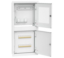 ITK LINEA R встр. двухсек. 400х850мм дв. мет. белый  LR16-4H81-M-FR  ITK