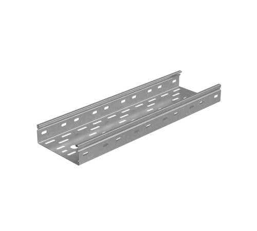 Лоток перф. 50х150х1,5 L2000 мм "Стандарт ПЛЮС" INOX304  LPEplus50-150-1.5-2000 INOX304  КМ-Профиль