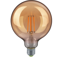 Лампа светодиодная декоративная NLL LED 80 541 NLL-F-G125-8-230-2.7K-E27-GD  80541  Navigator