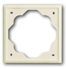 Рамка 1-постовая, серия impuls, цвет слоновая кость  1754-0-4505   2CKA001754A4505  ABB