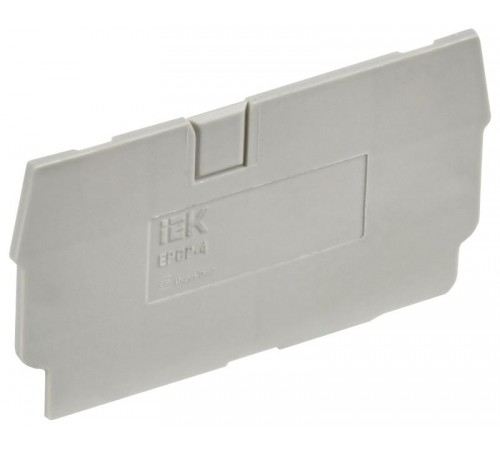 Заглушка для CP 4мм2 серая  YCT20-00-K03-004-ZGL  IEK