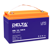 Аккумуляторная батарея проф.серии HRL 12-100 X 12В/100Ач  HRL 12-100 X  DELTA
