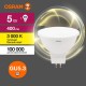 Лампа светодиодная LED Value MR16 5W/830 230V GU5.3 10X1  4058075582330  OSRAM