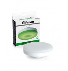 Лампа cветодиодная, (12W) 230V GX53 зеленая, LB-455  48560  FERON