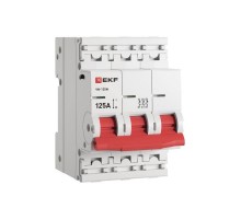 Выключатель нагрузки ВН-125N 3Р 125А PROXIMA  S1253125  EKF
