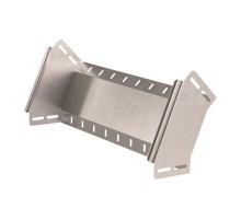 Угол вертикальный внешний 90 градусов Стандарт INOX (AISI 409) 500х100  PR16.3065  Промрукав