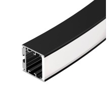 Профиль SL-ARC-3535-D1500-W90 BLACK (1180мм, дуга 1 из 4)  026599  Arlight