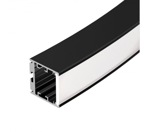 Профиль SL-ARC-3535-D1500-W90 BLACK (1180мм, дуга 1 из 4)  026599  Arlight