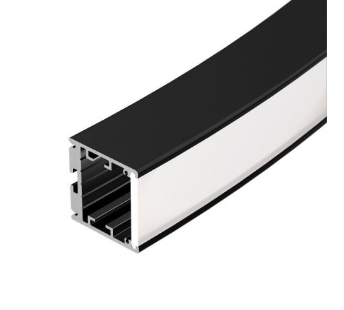 Профиль SL-ARC-3535-D1500-W90 BLACK (1180мм, дуга 1 из 4)  026599  Arlight