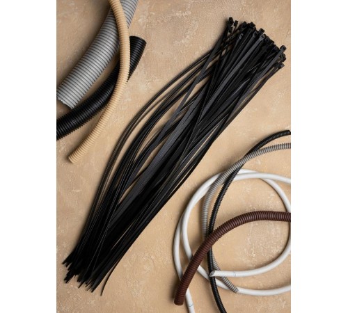 Хомут нейлоновый ЧЕРНЫЙ 8,2х650 (уп./100шт) EKF PROxima  plc-cb-8.2x650  EKF