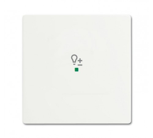 Клавиша одинарная free@home, светорегулятор, future, цвет белый бархат6220-0-0605 ABB