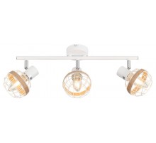 Светильник настенно-потолочный спот Anselma 7034-703 3 x E14 40 Вт поворотный  Б0051976  Rivoli