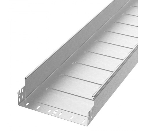 Лоток неперфорированный Профи 300х100х6000 (1,0 мм) (12 м/уп)  PR16.12806  Промрукав