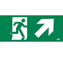 Этикетка самокл. 330х140мм "Фигура/стр. вверх вправо"  LPC10-1-33-14-FVVNAPR  IEK