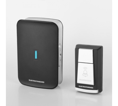 DBQ19M WL 36M IP44 черный звонок дверной беспроводной  a044638  Elektrostandard