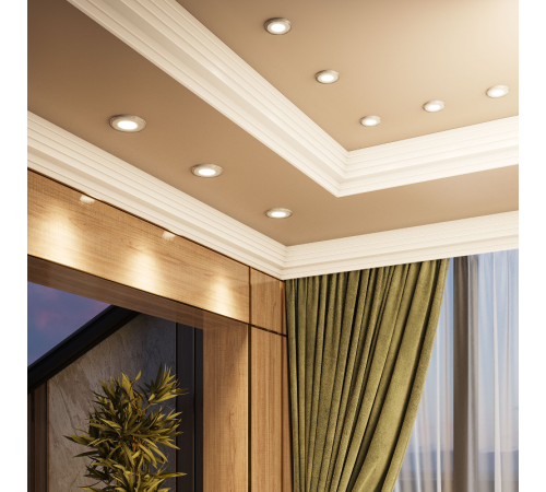 Светильник светодиодный Bubbles BL317 Кругл. 6+3W LED 4000K 540лм144х31ммO110 1/40  BL317  Gauss