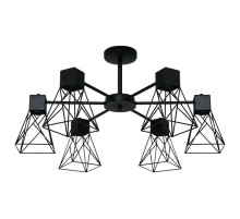 Светильник "Дельта" 161 черн.муар НПБ 01-6х60-118 Е27  1005404785  Элетех