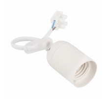 Цоколь "Патрон" подвесной E27 с клеммной колодкой  11-8801  REXANT