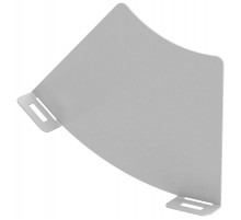 Перегородка разд. 100мм пов. верт. внут. 45град RAL 9016  CRP50-0-45-100-9016  IEK