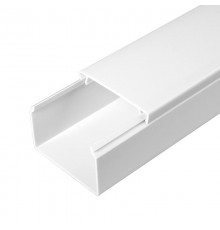 Кабель-канал белый 60х40 (18 м/уп) 2-й замок в п/э  PR03.0055  Промрукав