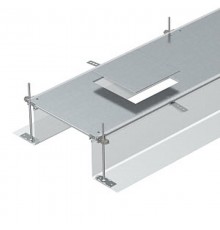 Секция кабельного канала OKA-G для GES9 2400x500x240 мм (сталь) (OKA-G50040240D9)  7424222  OBO Bettermann