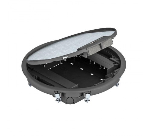 Лючок GESR9 55U (Система 55,полиамид,черный) (GESR9 55U V 9011)  7405049  OBO Bettermann