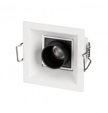 Светильник MS-ORIENT-BUILT-TURN-TC-S67x67-3W Day4000 (WH-BK, 30 deg, 230V) (Arlight, IP20 Металл, 5 лет)  032220  Arlight