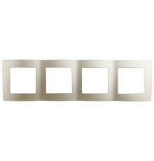 Рамка на 4 поста 12-5004-04  ,  шампань  Б0014774  ЭРА