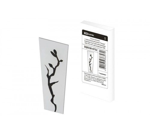 Стекло матовое Сакура (комплект 6 шт.) для светильников НБУ, НТУ, НСУ шестигранник  SQ0330-0752  TDM