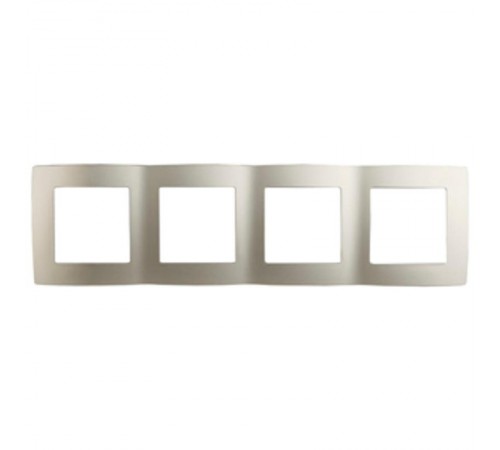 Рамка на 4 поста 12-5004-04  ,  шампань  Б0014774  ЭРА