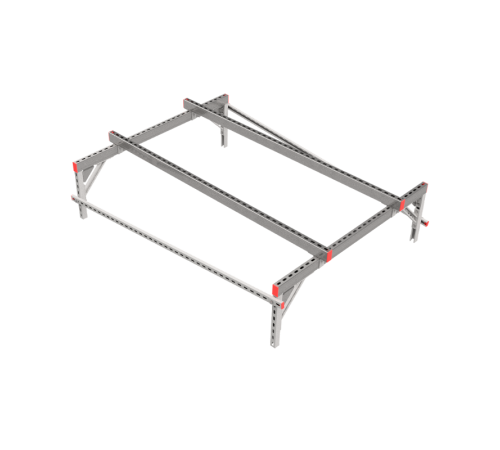 Опорная конструкция для установки оборудования TECHNORAPTOR 1500х2000 тип 1 HD  KM-TR-SSEI-1500-2000-1 HD  КМ - профиль