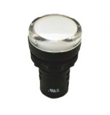 Индикатор ND16-22D/2 белый AC/DC230В (R)  593073  CHINT