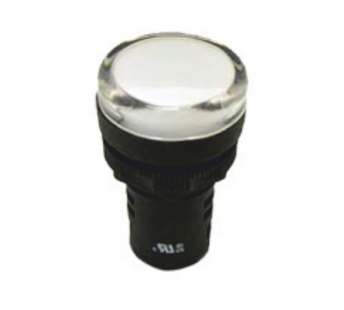 Индикатор ND16-22DS/2 белый АС/DC24В (R)  592936  CHINT