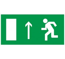 Пиктограмма (наклейка) . 200х100 мм "Напр. к эвак. выходу прямо"  YPC30-2010NEV-PRM  IEK
