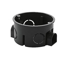 Коробка установочная 71х42 со стыковочными узлами КМТ-010-044 с саморезами  plc-kmt-010-044  EKF