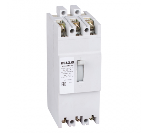 Выключатель автоматический  АЕ2063М1-300-160А-5Iн-400AC-У3  265498  КЭАЗ